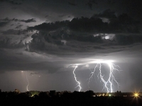 Lightning over Val Marie © Don Brown. Prints available for sale.